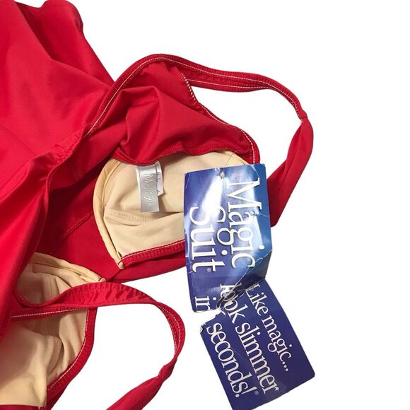 Magicsuit Red Size 12‎ New With Tags - Picture 4 of 10